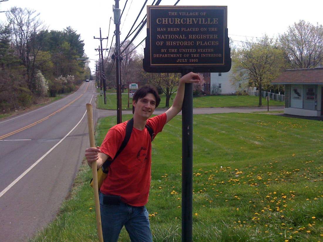 Churchville I've had that walking stick for more than 10 years