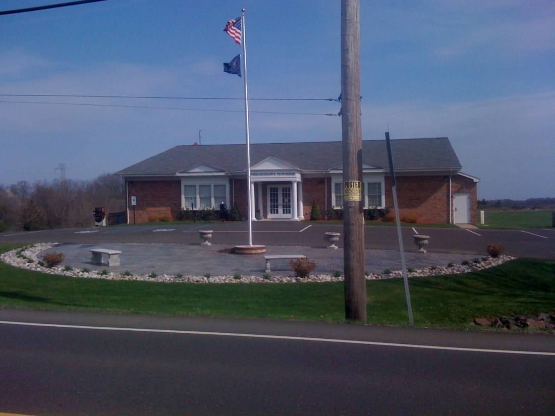 Wrightstown The Municipal Building in Wrightstown
