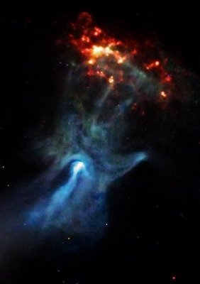spacehand The hand of God or gas?