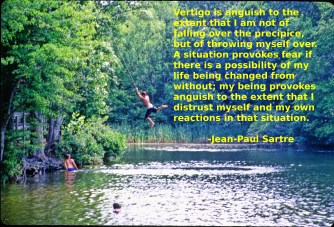 (this is not me rope-swinging, as I had no camera on the river with me on Saturday)